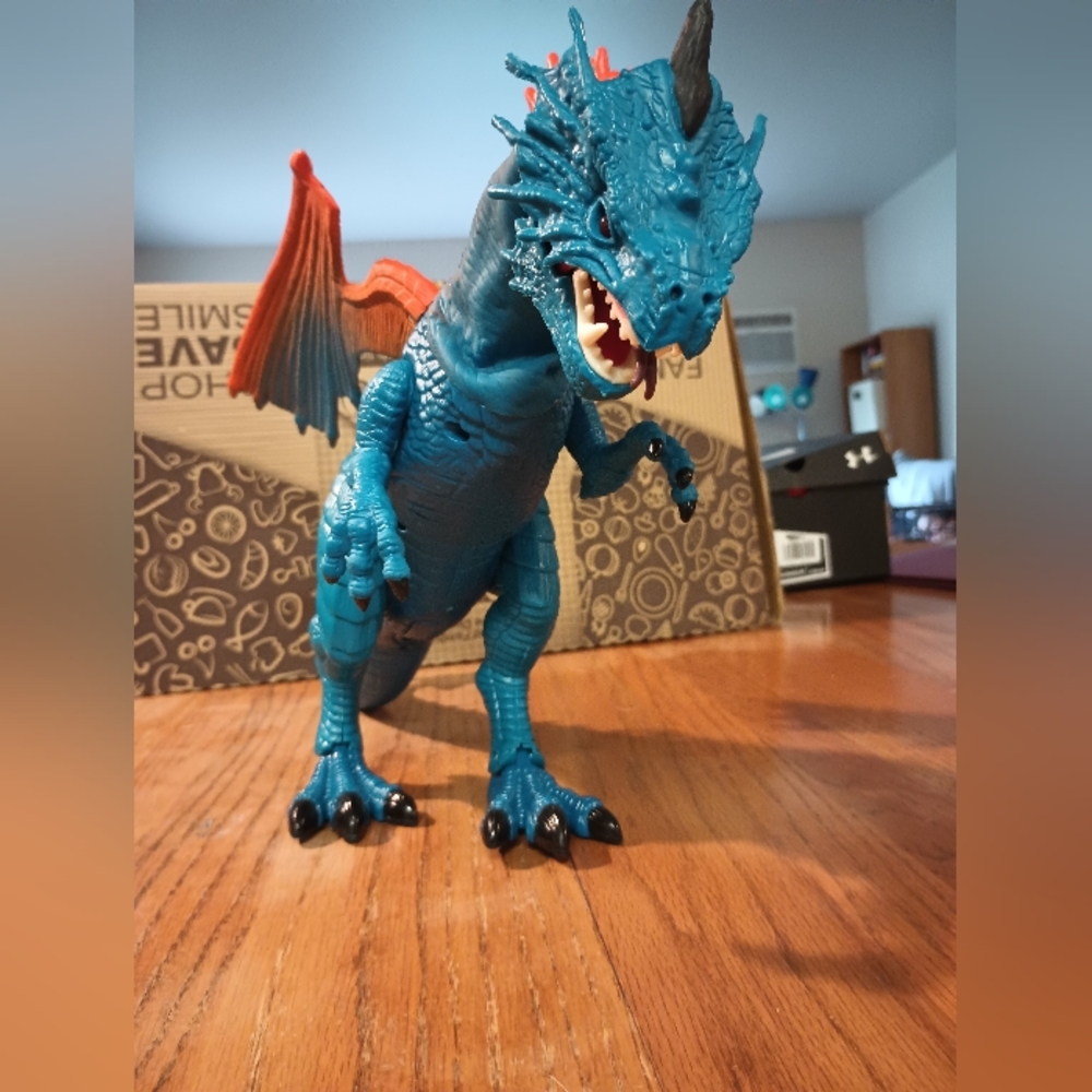Adventure Force - Mighty Megasaur Blue Dragon